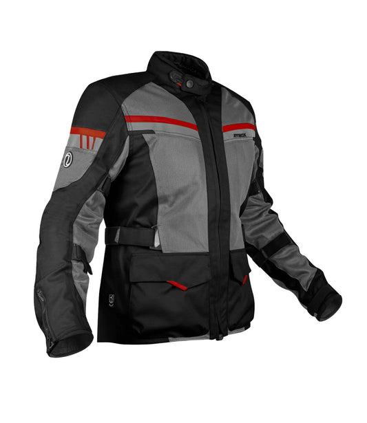 RYNOX STEALTH AIR PRO JACKET - Black Red