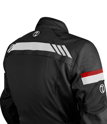 RYNOX STEALTH AIR PRO JACKET - Black Red
