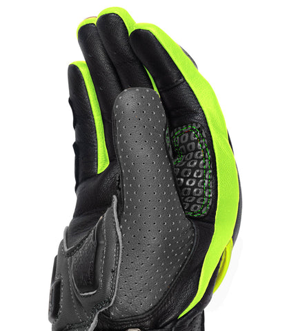 RYNOX STORM EVO 2 GLOVES - Hi-Viz Green Black