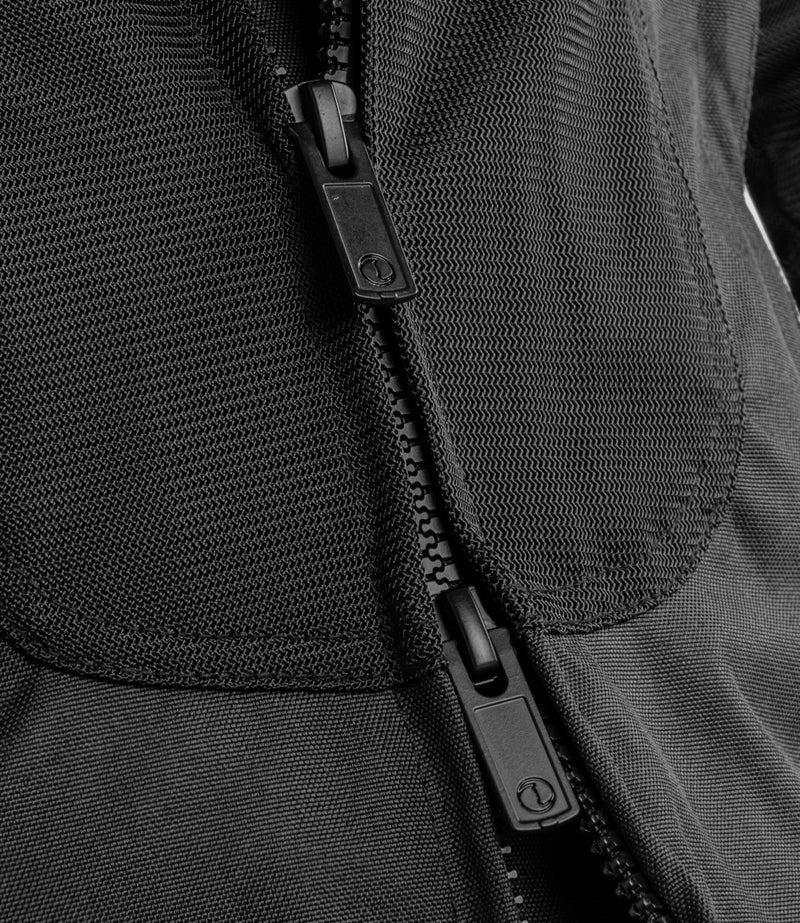 RYNOX TORNADO PRO 4 JACKET - Black Hi-Viz Green