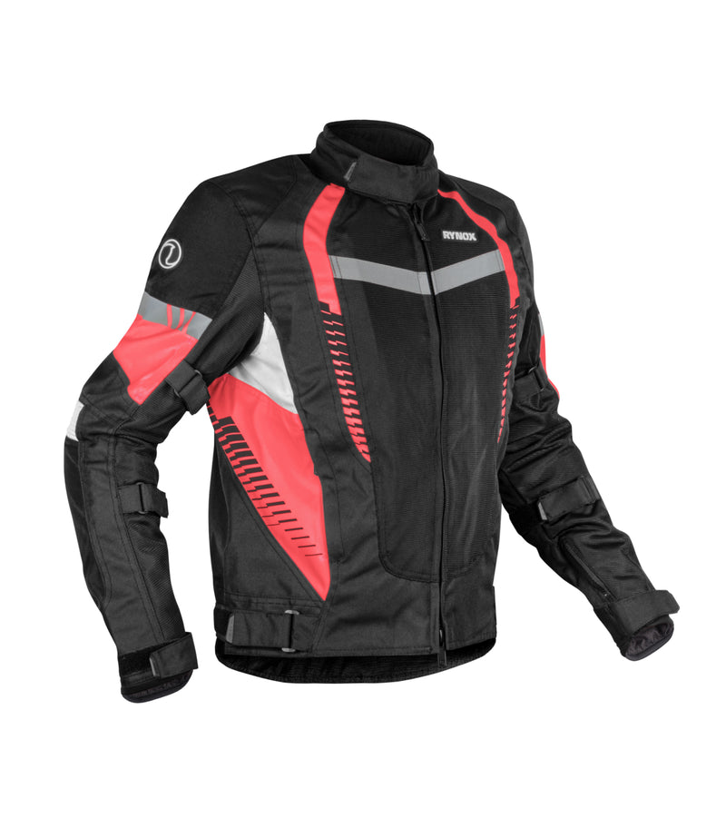 RYNOX TORNADO PRO 4 JACKET - Black Red