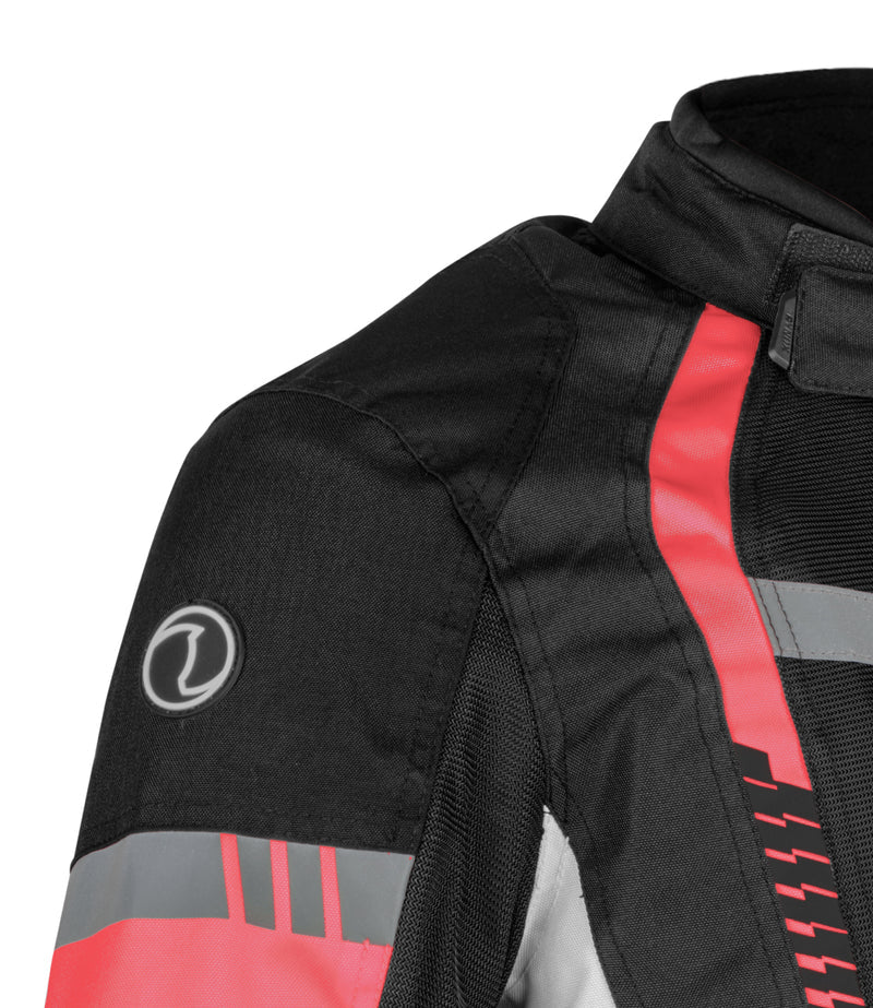 RYNOX TORNADO PRO 4 JACKET - Black Red