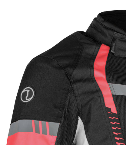 RYNOX TORNADO PRO 4 JACKET - Black Red