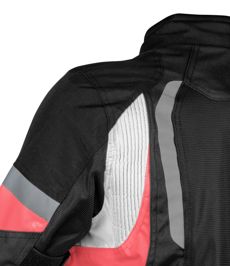 RYNOX TORNADO PRO 4 JACKET - Black Red