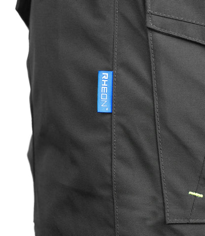 RYNOX Advento Pro Jacket - Black Hi-Viz Green