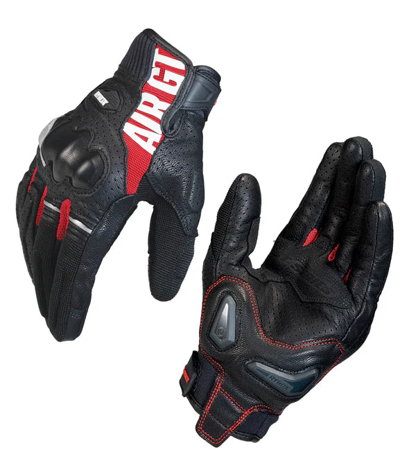 RYNOX AIR GT 2 GLOVES - Black Red