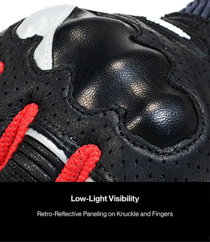 RYNOX AIR GT 2 GLOVES - Black Red