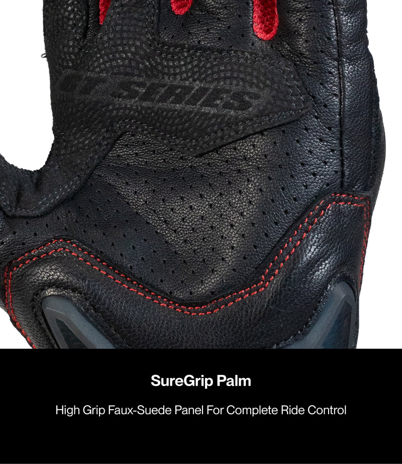 RYNOX AIR GT 2 GLOVES - Black Red