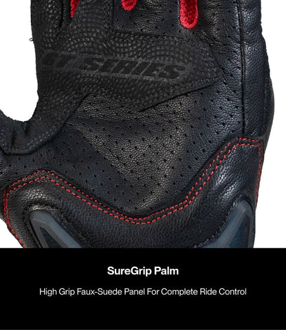 RYNOX AIR GT 2 GLOVES - Black Red