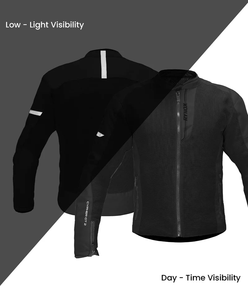 RYNOX CYPHER GT 2 JACKET - BLACK