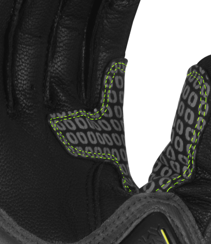 RYNOX STORM EVO 3 GLOVES - Hi-Viz Green Black