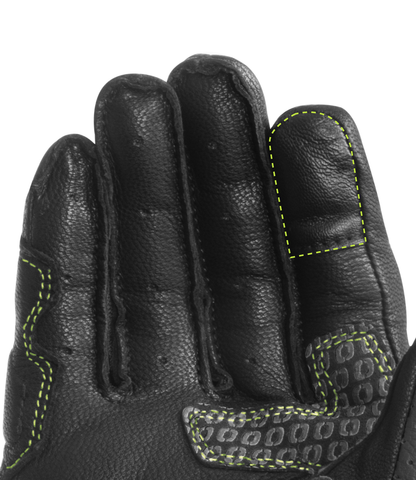 RYNOX STORM EVO 3 GLOVES - Hi-Viz Green Black