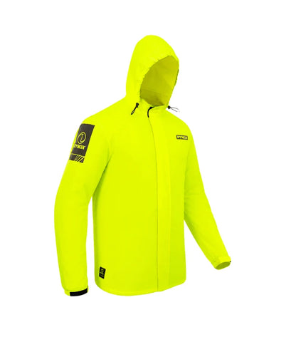 RYNOX H2GO PRO 4 RAIN JACKET - Hi-Viz Green