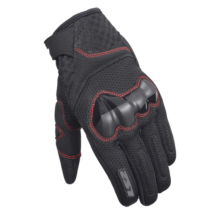 LS2 Chaki Evo Riding Gloves - Black