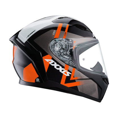 AXXIS SEGMENT LEDERS HELMET (GLOSS) - ORANGE