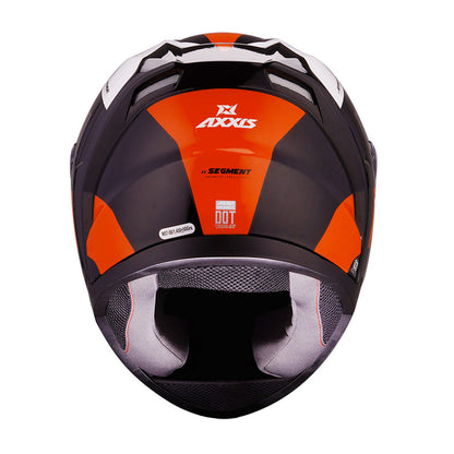 AXXIS SEGMENT LEDERS HELMET (GLOSS) - ORANGE