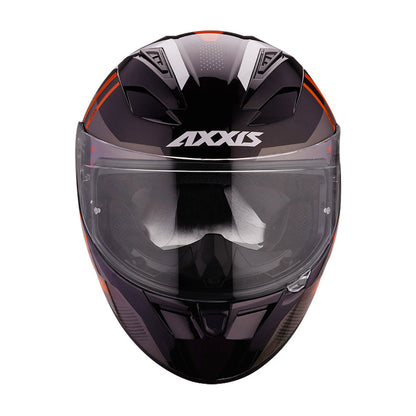 AXXIS SEGMENT LEDERS HELMET (GLOSS) - ORANGE