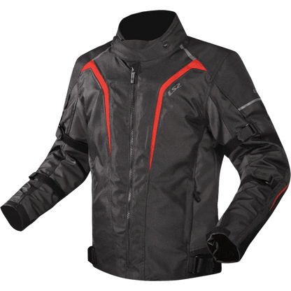 LS2 Sepang CE Class A Certified Jacket - Black Red