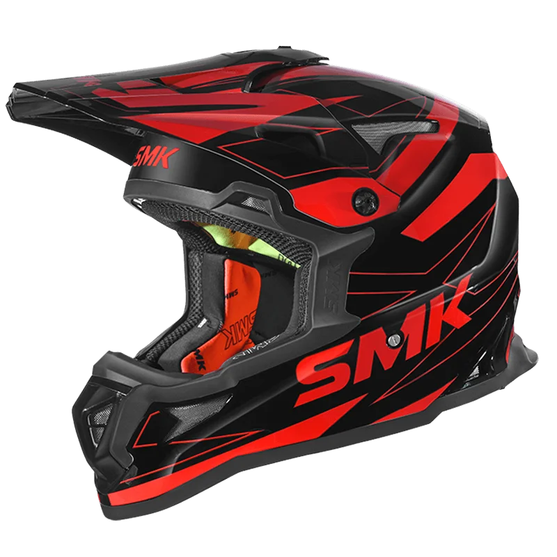 SMK Alterra Slope Helmet GL230 - BLACK RED