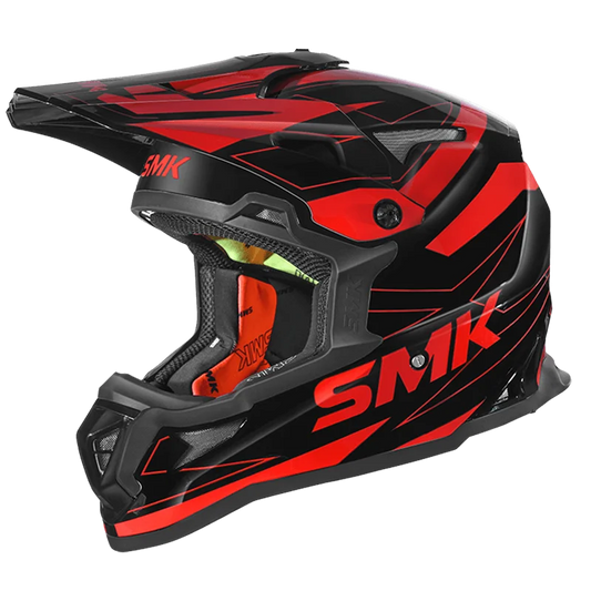 SMK Alterra Slope Helmet GL230 - BLACK RED
