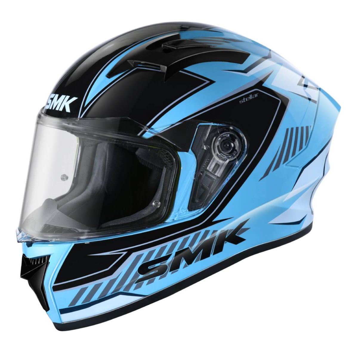 SMK STELLAR ADOX HELMETS - BLUE BLACK