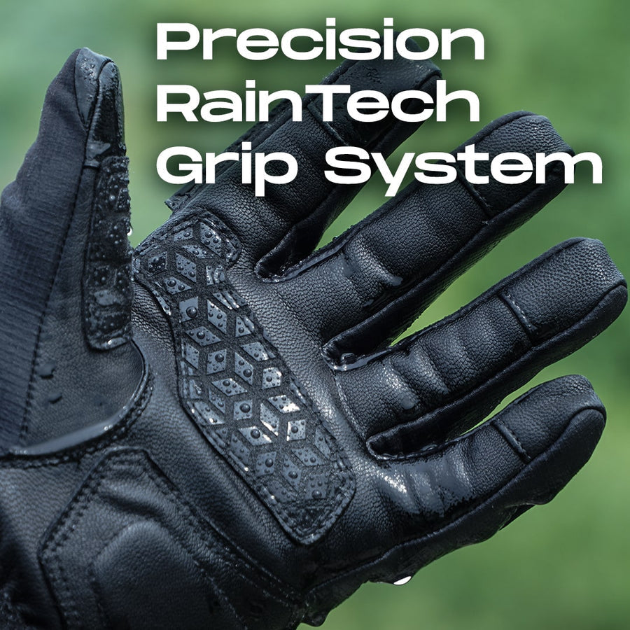 KORDA SPLASH WATERPROOF RIDING GLOVES - BLACK