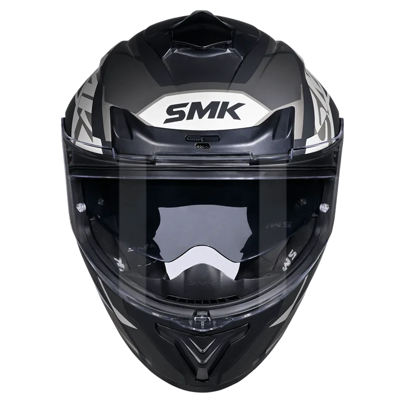 SMK TYPHOON STYLE HELMETS - GL266 BLACK GREY