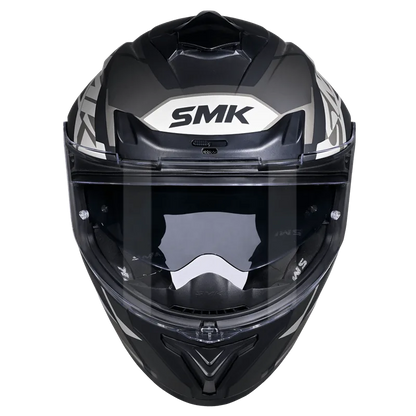 SMK TYPHOON STYLE HELMETS - GL266 BLACK GREY