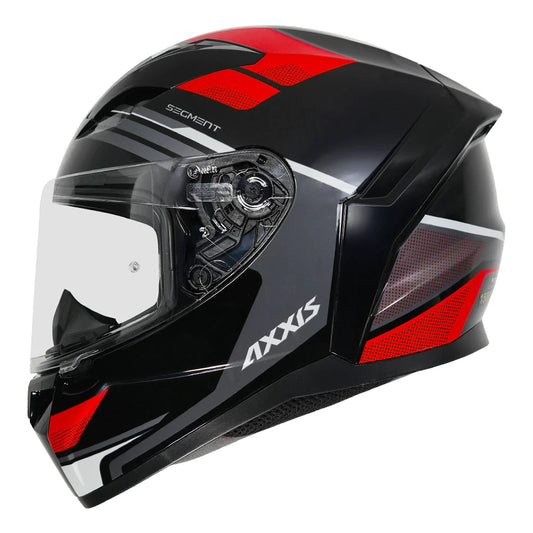 AXXIS SEGMENT VISUAL HELMET - RED