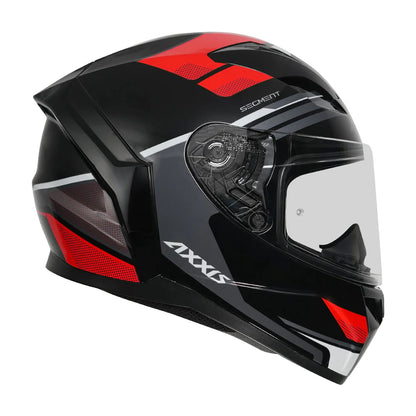 AXXIS SEGMENT VISUAL HELMET - RED