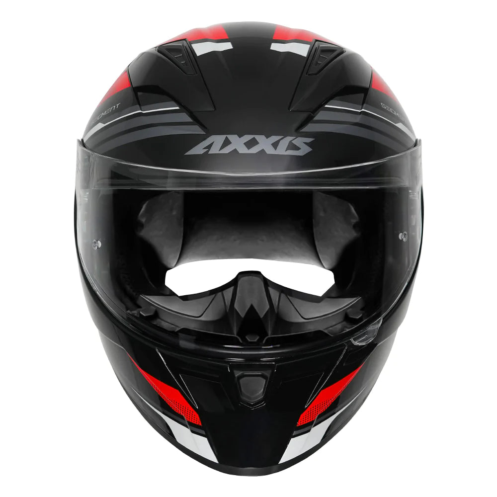 AXXIS SEGMENT VISUAL HELMET - RED