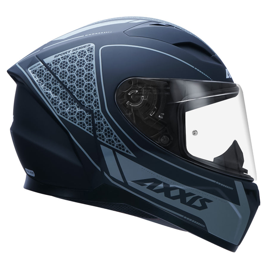 AXXIS SEGMENT RACELINE HELMET - MATT GREY