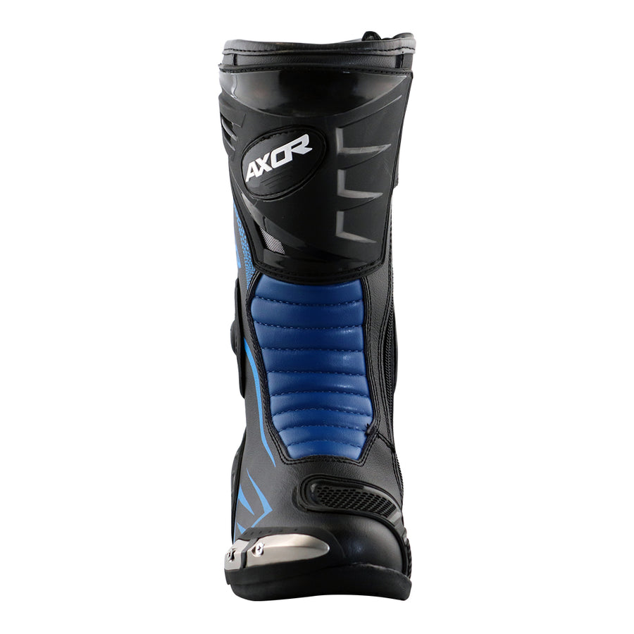 Axor Slipstream Riding Boots - Black Blue