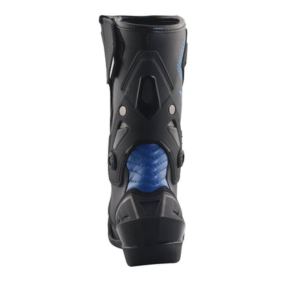 Axor Slipstream Riding Boots - Black Blue