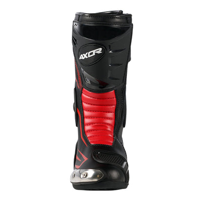 Axor Slipstream Riding Boots - Black Red