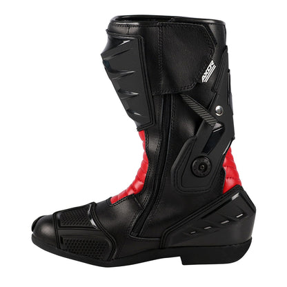 Axor Slipstream Riding Boots - Black Red