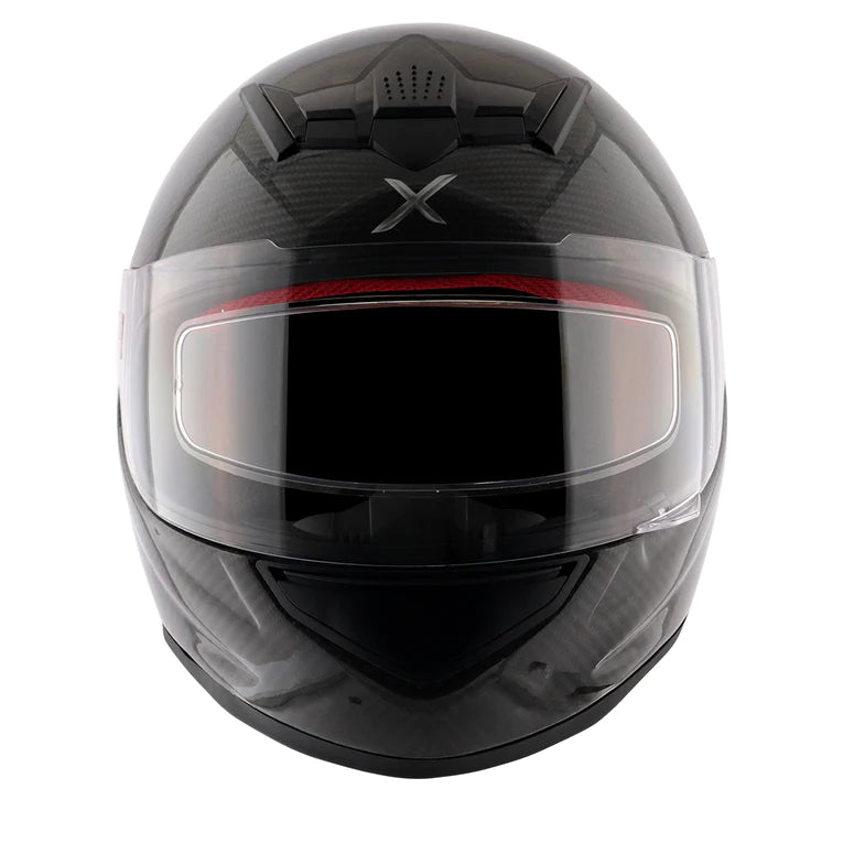 AXOR RAGE CARBON FIBER SMALL CHECKS GLOSS CARBON HELMET