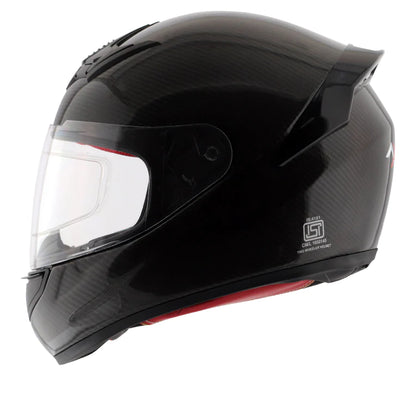 AXOR RAGE CARBON FIBER SMALL CHECKS GLOSS CARBON HELMET