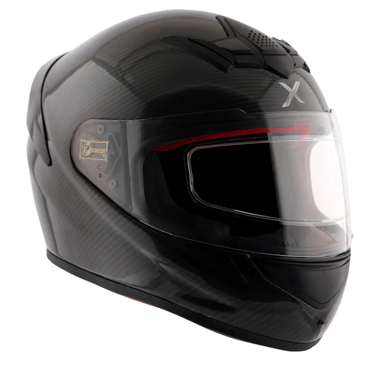 AXOR RAGE CARBON FIBER SMALL CHECKS GLOSS CARBON HELMET