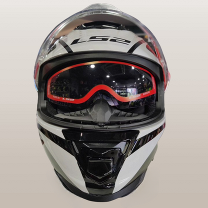LS2 FF800 Storm 2 Dodger Helmet - Black White