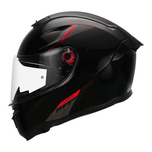 MT HUMMER SOLID HELMET - Glossy Black