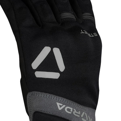 KORDA STREET 2.0 RIDING GLOVES - BLACK