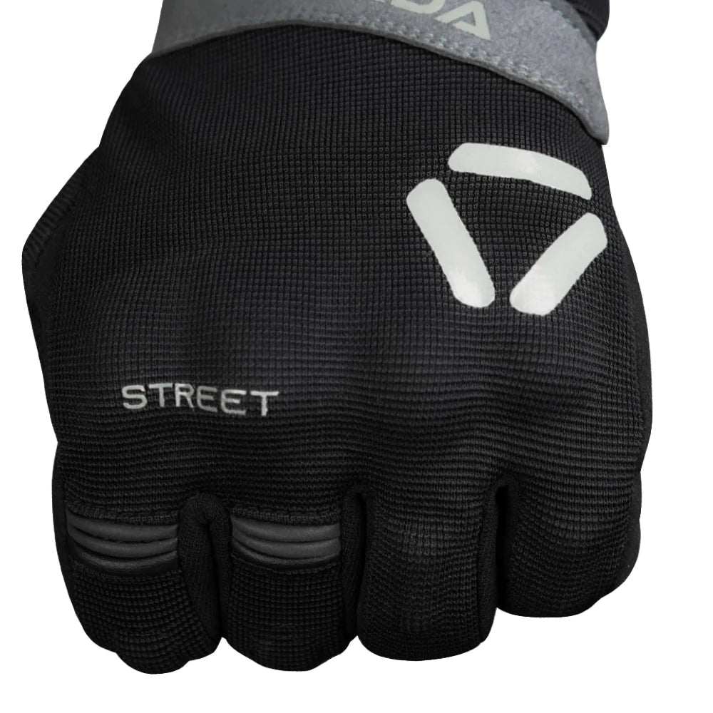 KORDA STREET 2.0 RIDING GLOVES - BLACK