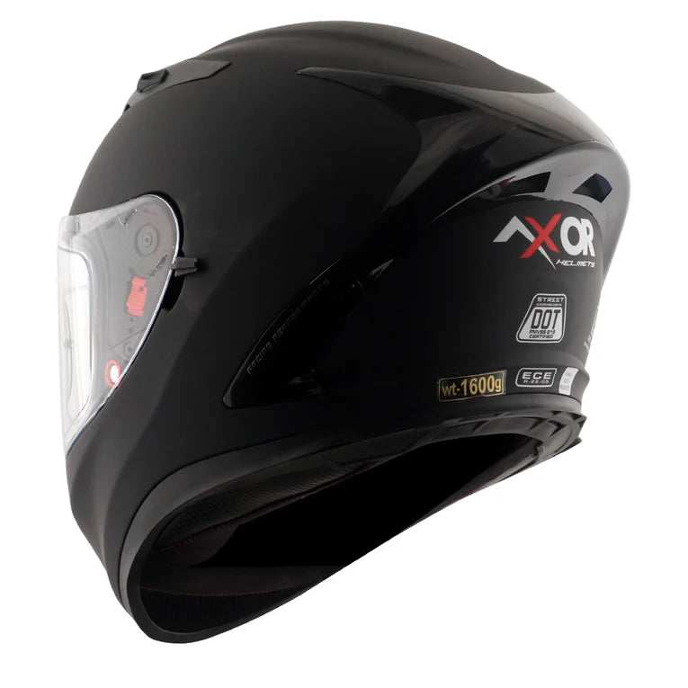 AXOR STREET SOLID HELMET - MATT BLACK