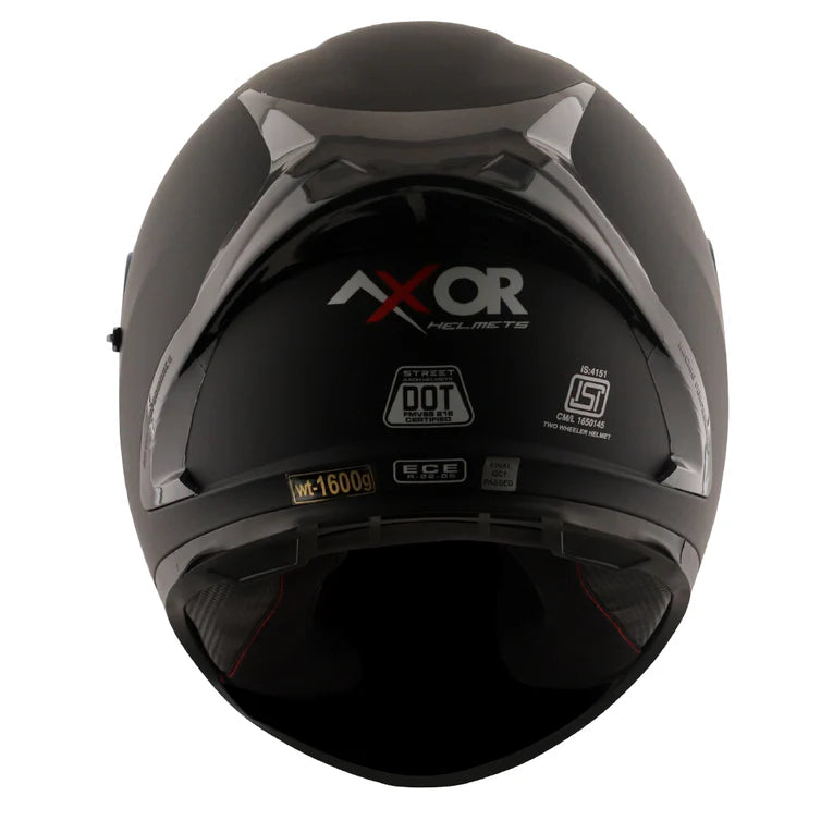 AXOR STREET SOLID HELMET - MATT BLACK
