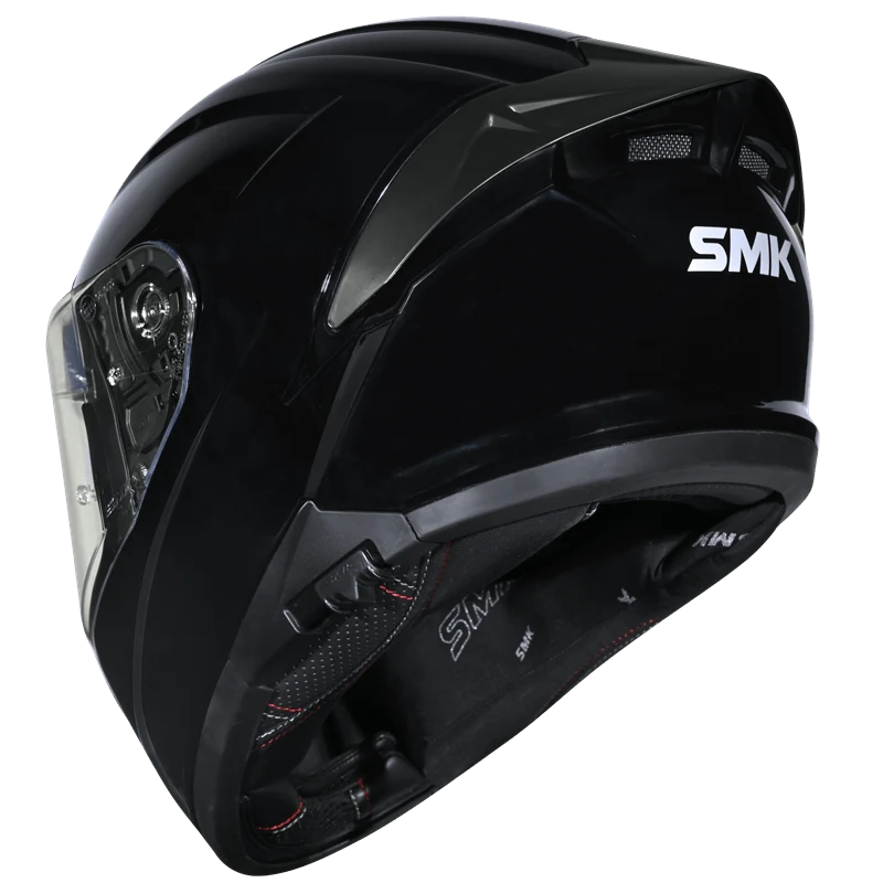SMK TYPHOON SOLID HELMET - GL200 BLACK