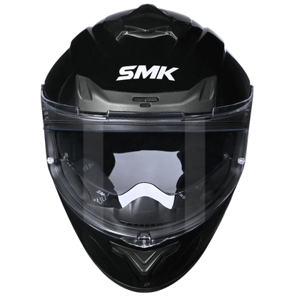 SMK TYPHOON SOLID HELMET - GL200 BLACK