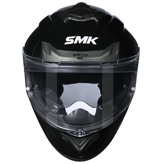 SMK TYPHOON SOLID HELMET - GL200 BLACK