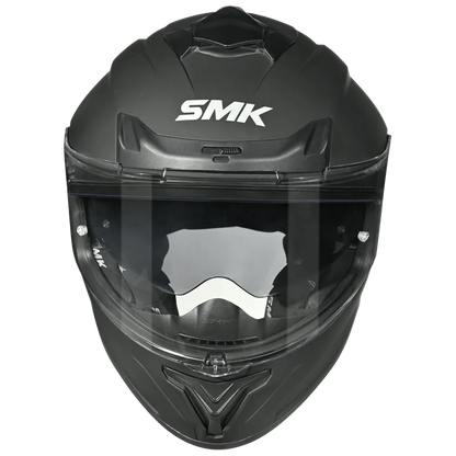 SMK TYPHOON SOLID HELMET - MA200 MATT BLACK