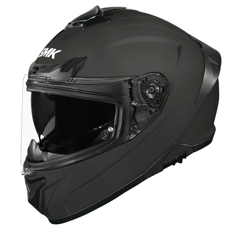 SMK TYPHOON SOLID HELMET - MA200 MATT BLACK